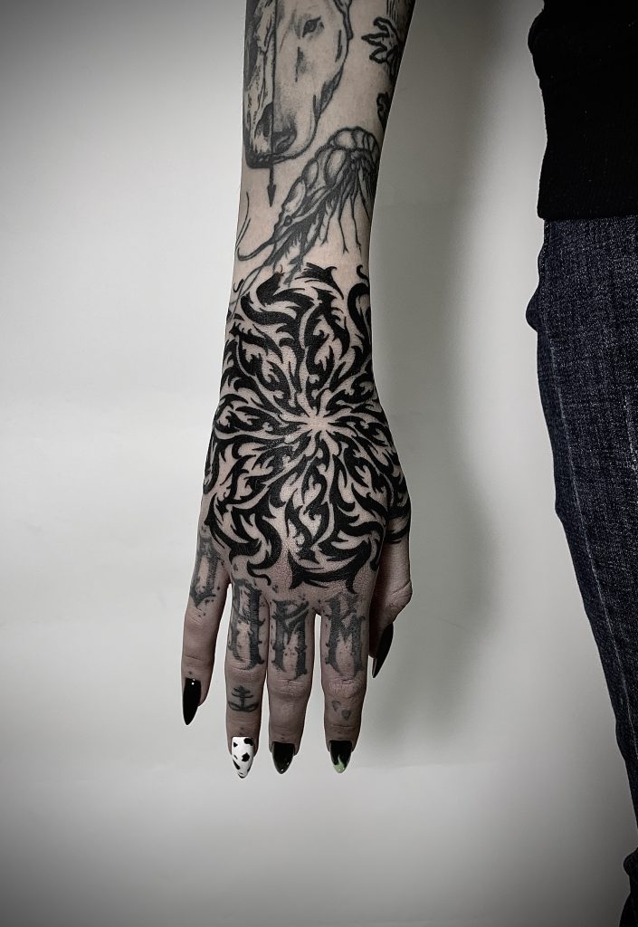 Фотография из портфолио тату-мастера Евгения Ярускина — Black Circle Tattoo