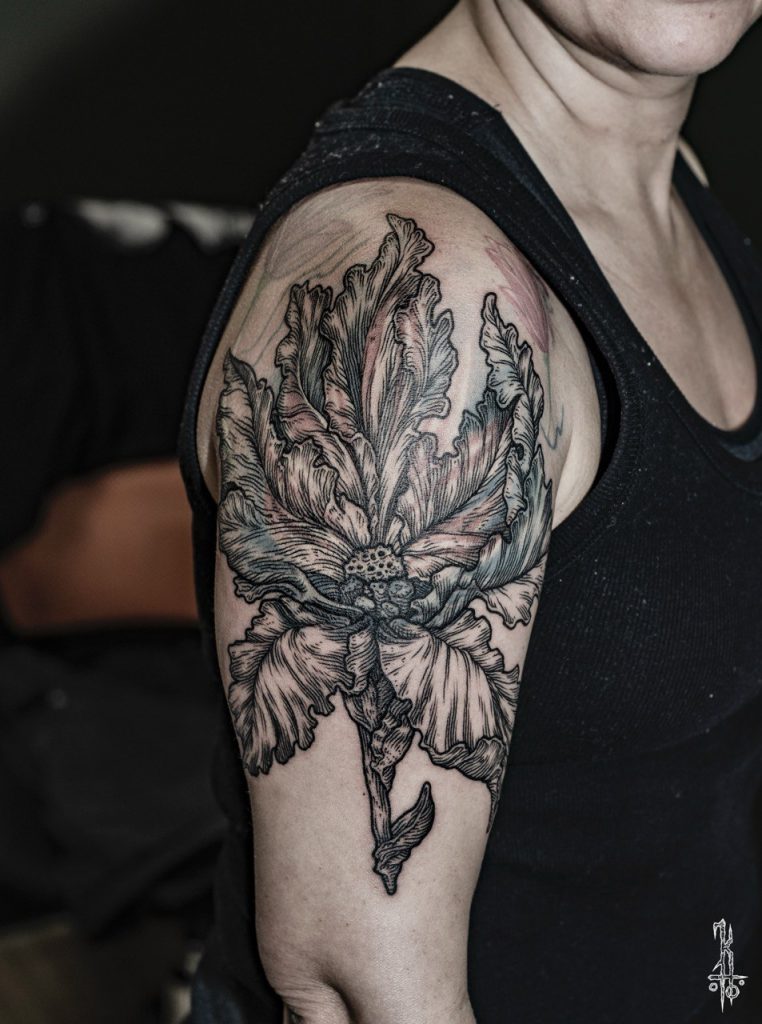 Фотография из портфолио тату-мастера Константина ЯД — Black Circle Tattoo