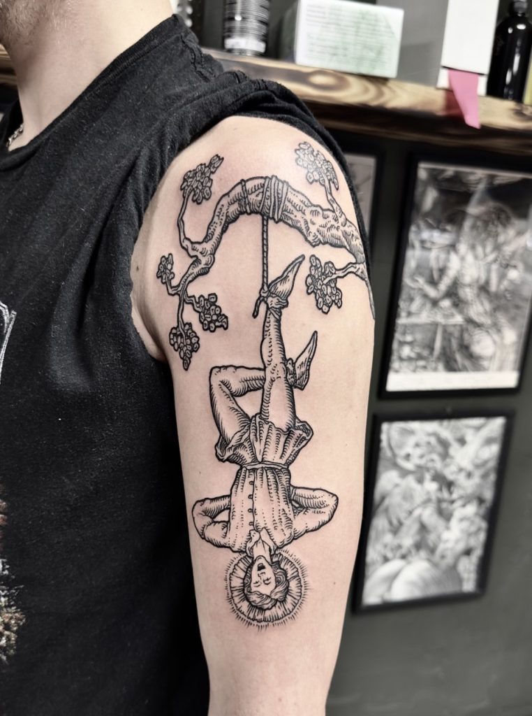 Фотография из портфолио тату-мастера Константина ЯД — Black Circle Tattoo