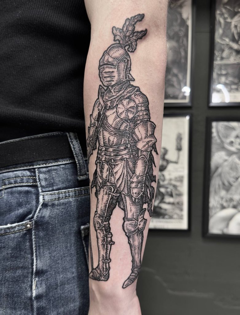 Фотография из портфолио тату-мастера Константина ЯД — Black Circle Tattoo