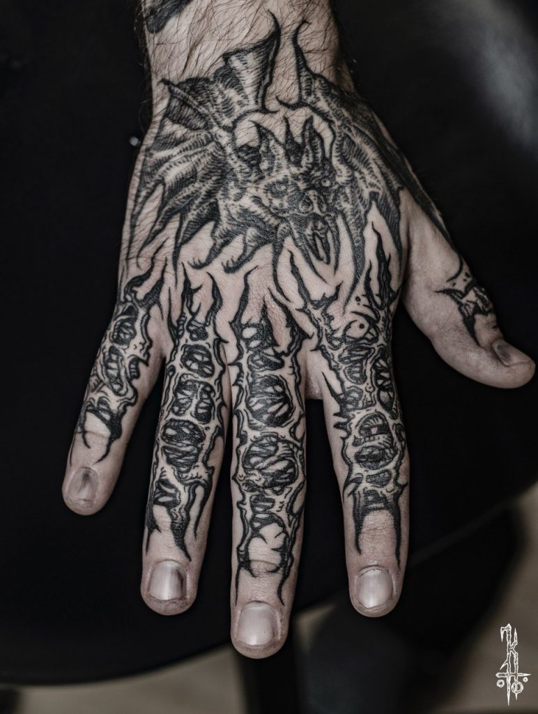 Фотография из портфолио тату-мастера Константина ЯД — Black Circle Tattoo