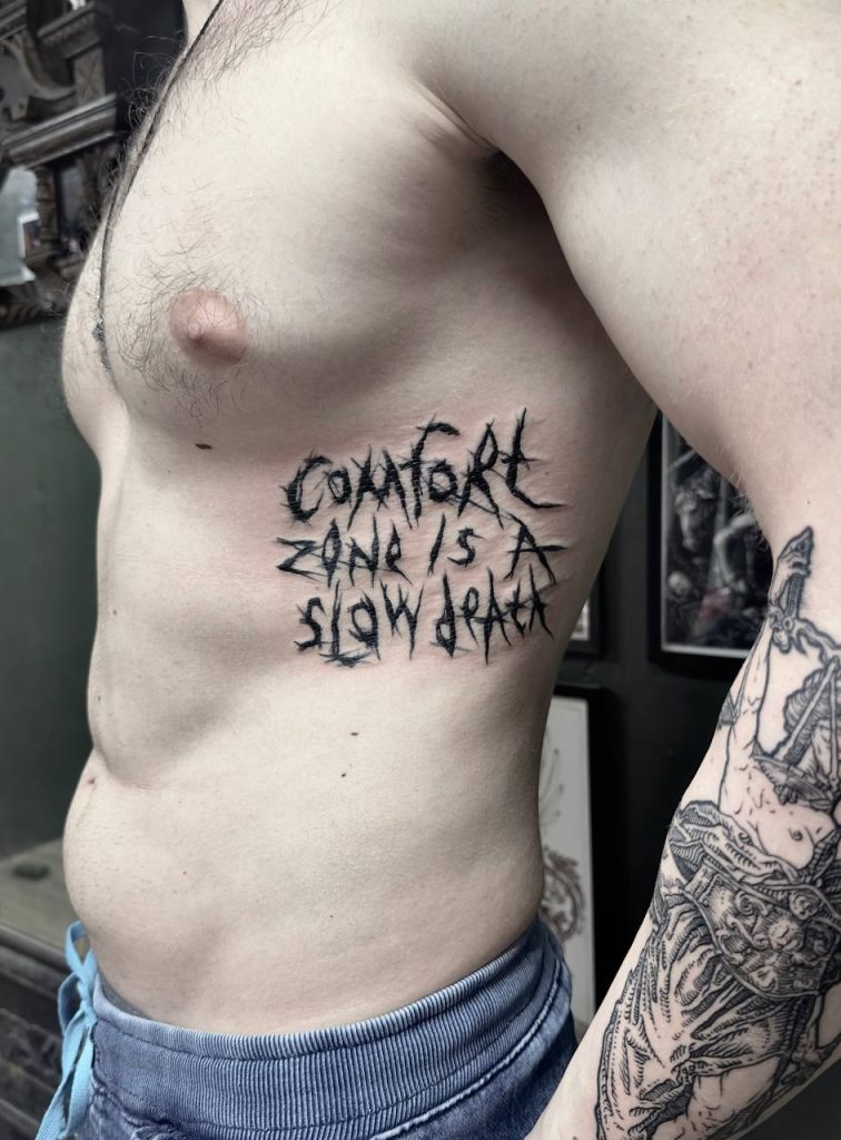 Фотография из портфолио тату-мастера Константина ЯД — Black Circle Tattoo