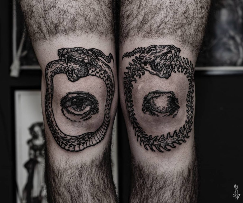 Фотография из портфолио тату-мастера Константина ЯД — Black Circle Tattoo