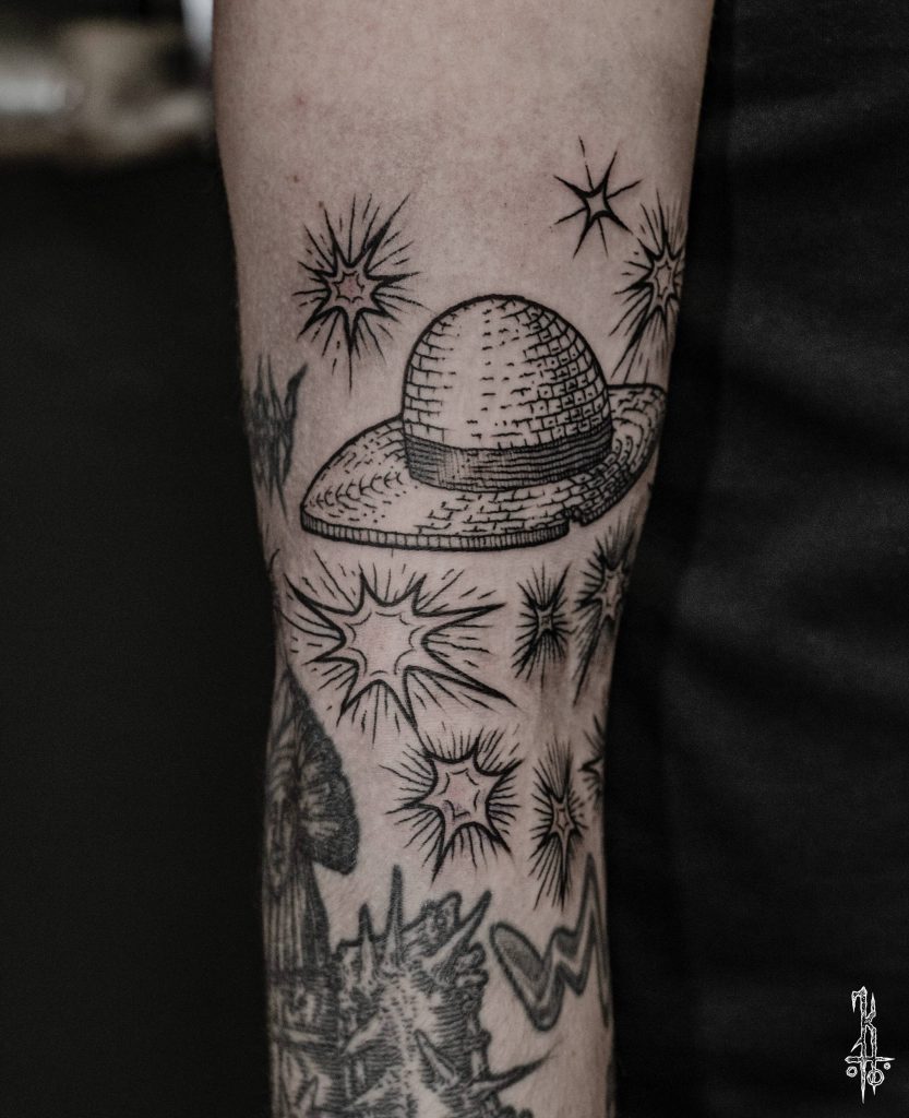 Фотография из портфолио тату-мастера Константина ЯД — Black Circle Tattoo