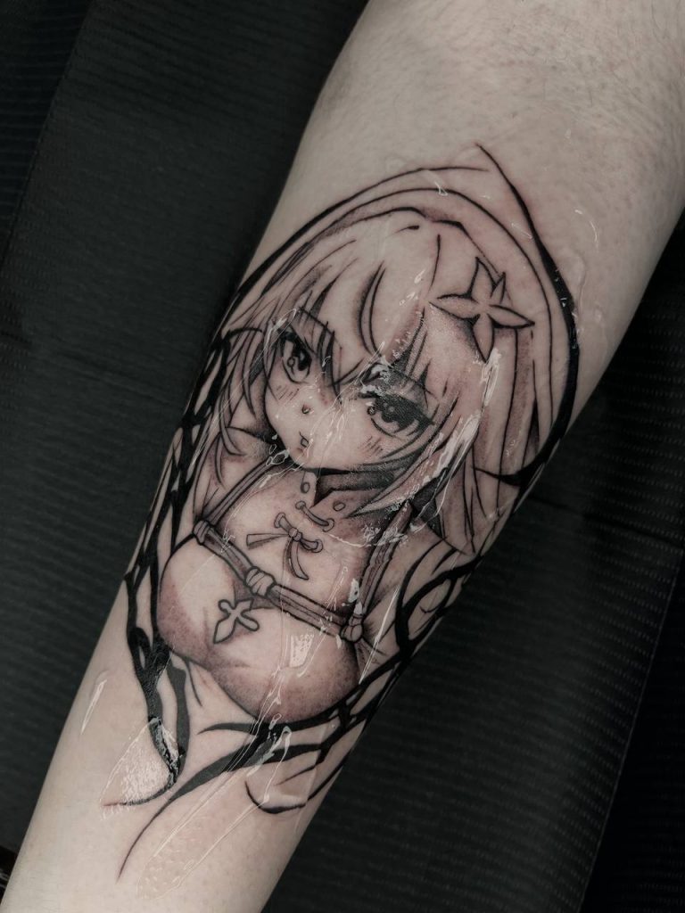 Фотография из портфолио тату-мастера Максима Тромба — Black Circle Tattoo