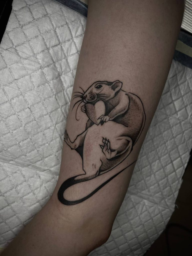 Фотография из портфолио тату-мастера Максима Тромба — Black Circle Tattoo
