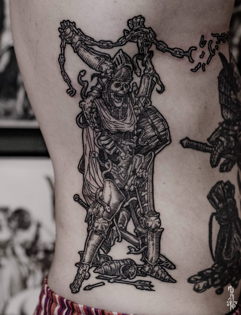 Фотография из портфолио тату-мастера Константина ЯД — Black Circle Tattoo