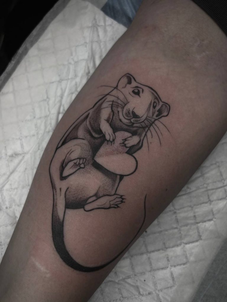 Фотография из портфолио тату-мастера Максима Тромба — Black Circle Tattoo