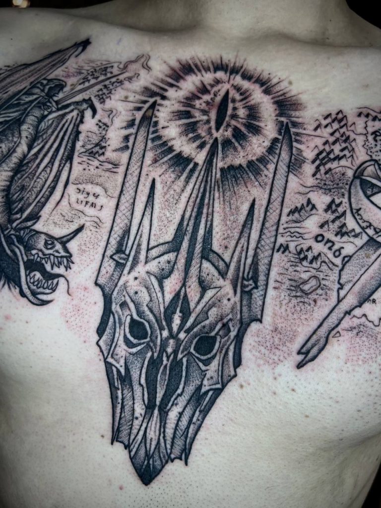 Фотография из портфолио тату-мастера Максима Тромба — Black Circle Tattoo
