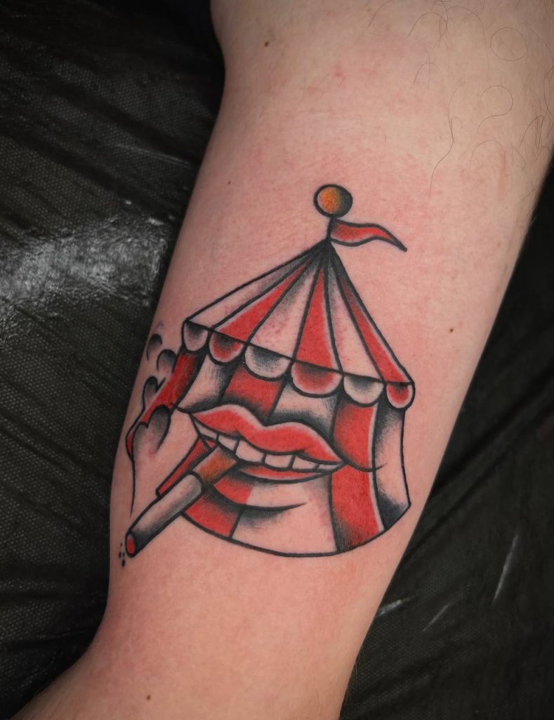 Фотография из портфолио тату-мастера Максима Тромба — Black Circle Tattoo