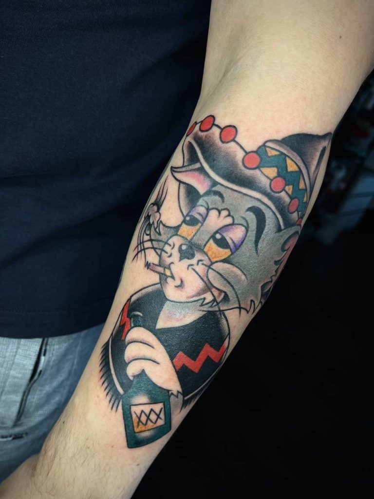 Фотография из портфолио тату-мастера Максима Тромба — Black Circle Tattoo