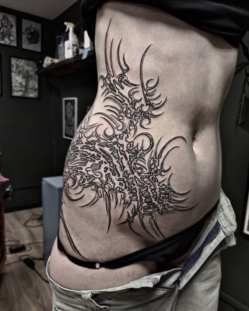 Фотография из портфолио тату-мастера Константина ЯД — Black Circle Tattoo
