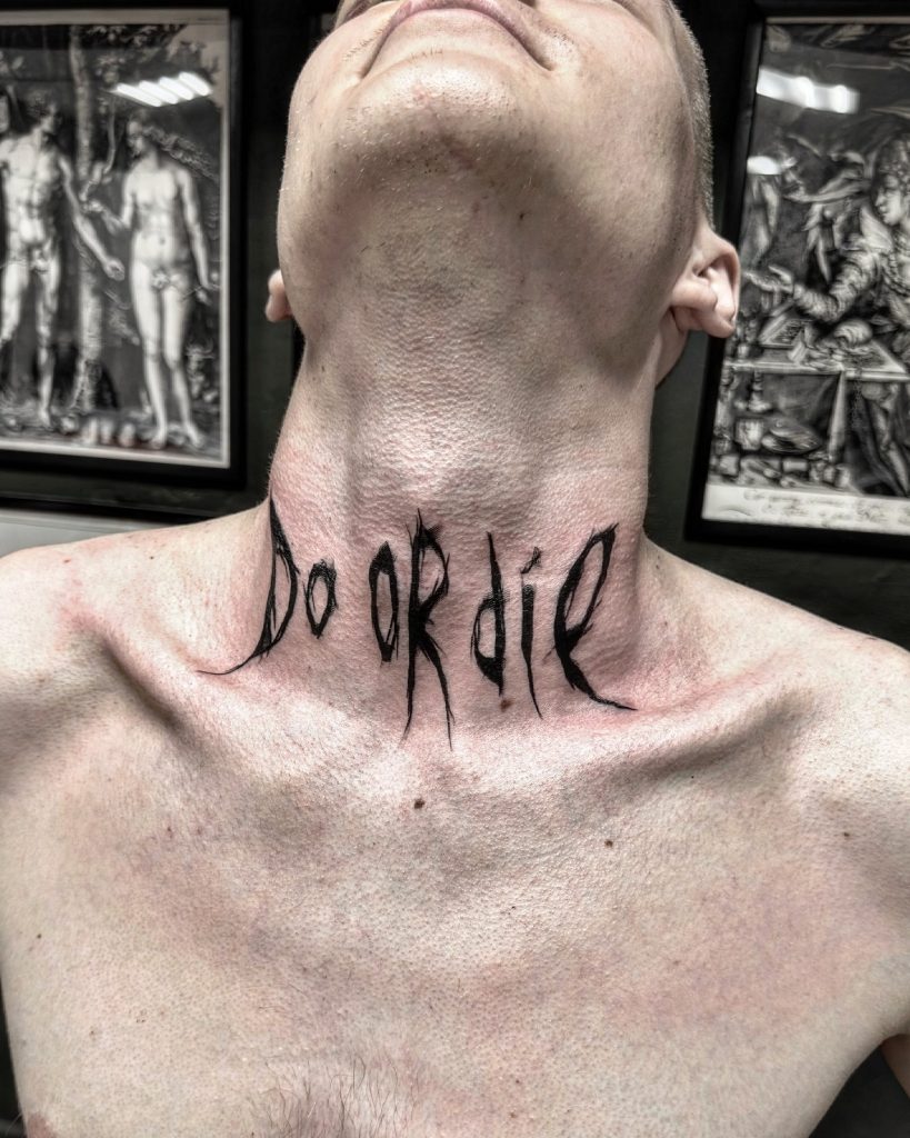 Фотография из портфолио тату-мастера Константина ЯД — Black Circle Tattoo