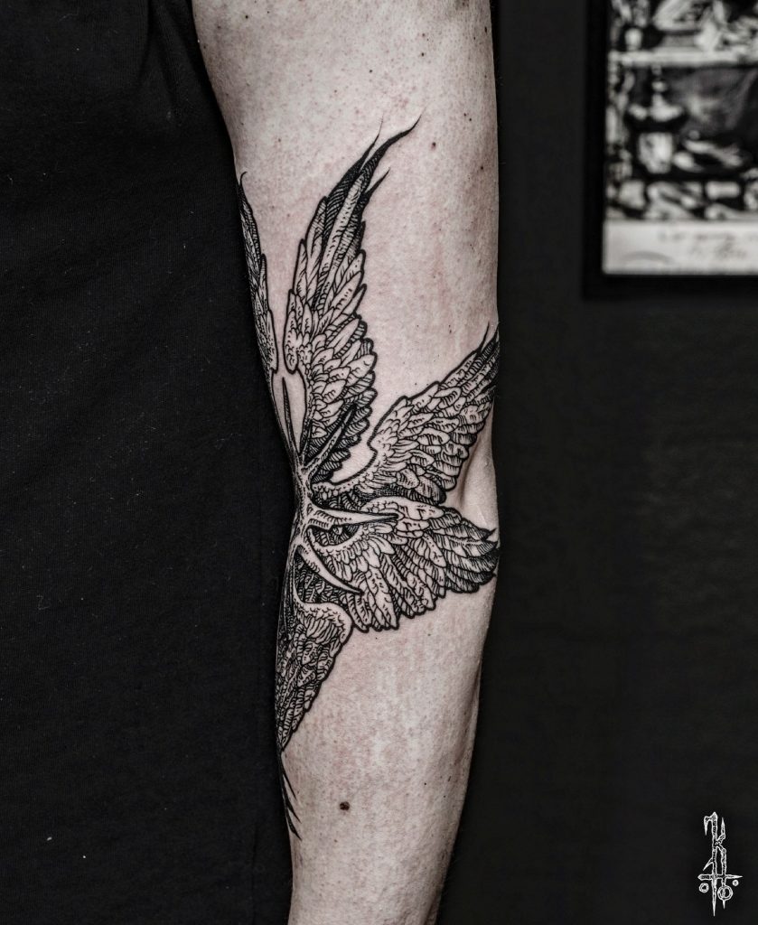 Фотография из портфолио тату-мастера Константина ЯД — Black Circle Tattoo