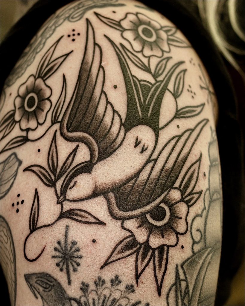 Фотография из портфолио тату-мастера Евгения Ярускина — Black Circle Tattoo