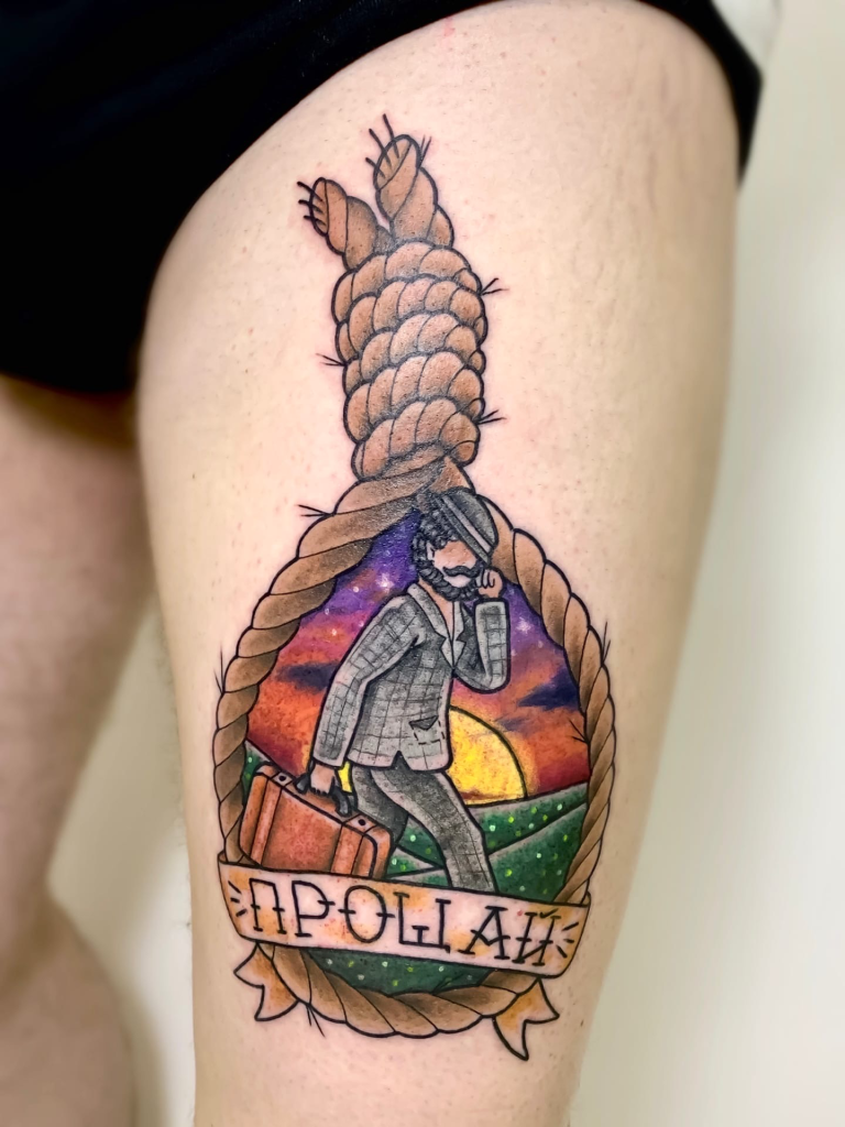 Фотография из портфолио тату-мастера Евгения Ярускина — Black Circle Tattoo