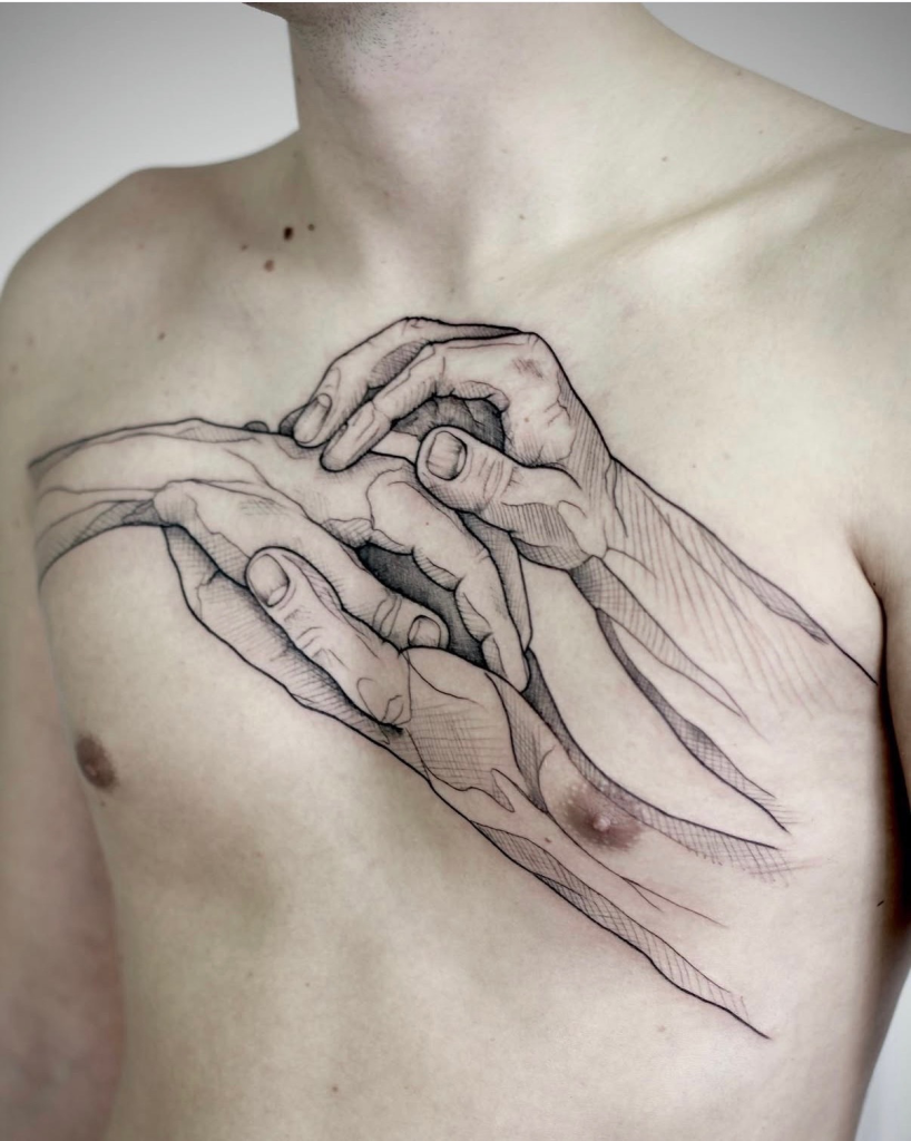 Фотография из портфолио тату-мастера Евгения Ярускина — Black Circle Tattoo