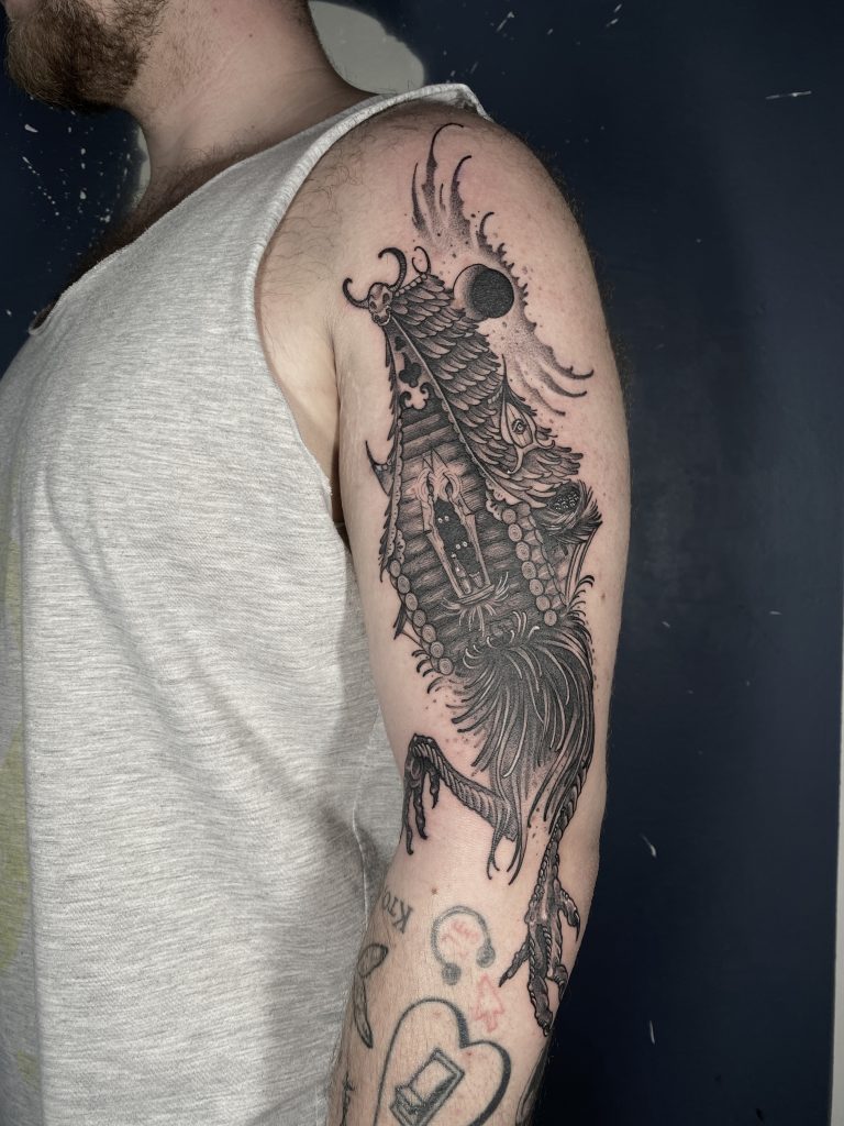 Фотография из портфолио тату-мастера Таты Масленцевой — Black Circle Tattoo