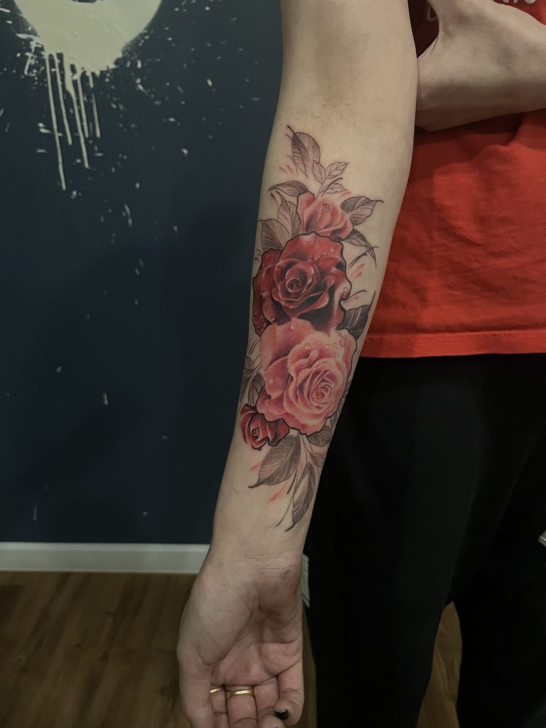 Фотография из портфолио тату-мастера Таты Масленцевой — Black Circle Tattoo