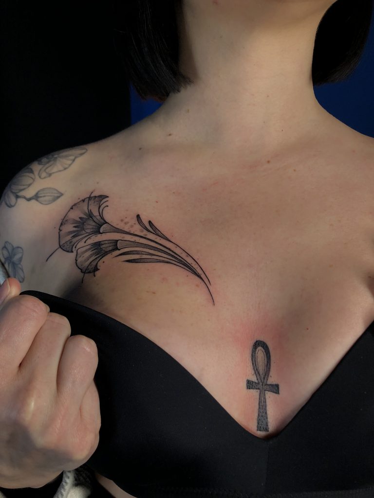 Фотография из портфолио тату-мастера Таты Масленцевой — Black Circle Tattoo