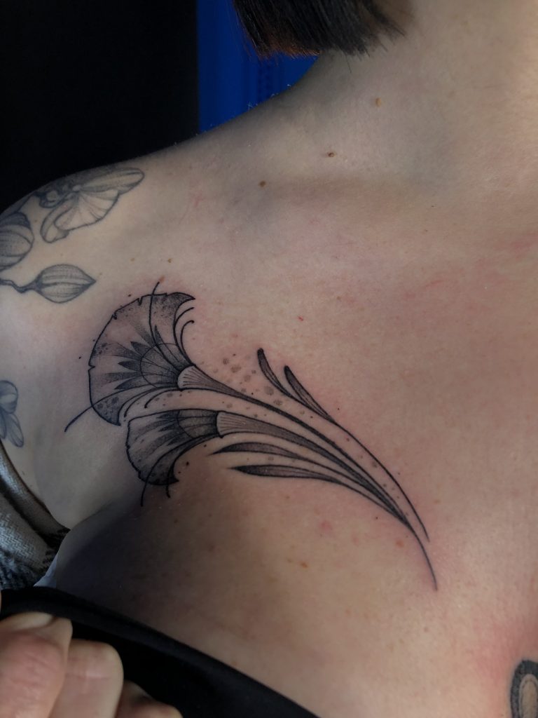 Фотография из портфолио тату-мастера Таты Масленцевой — Black Circle Tattoo