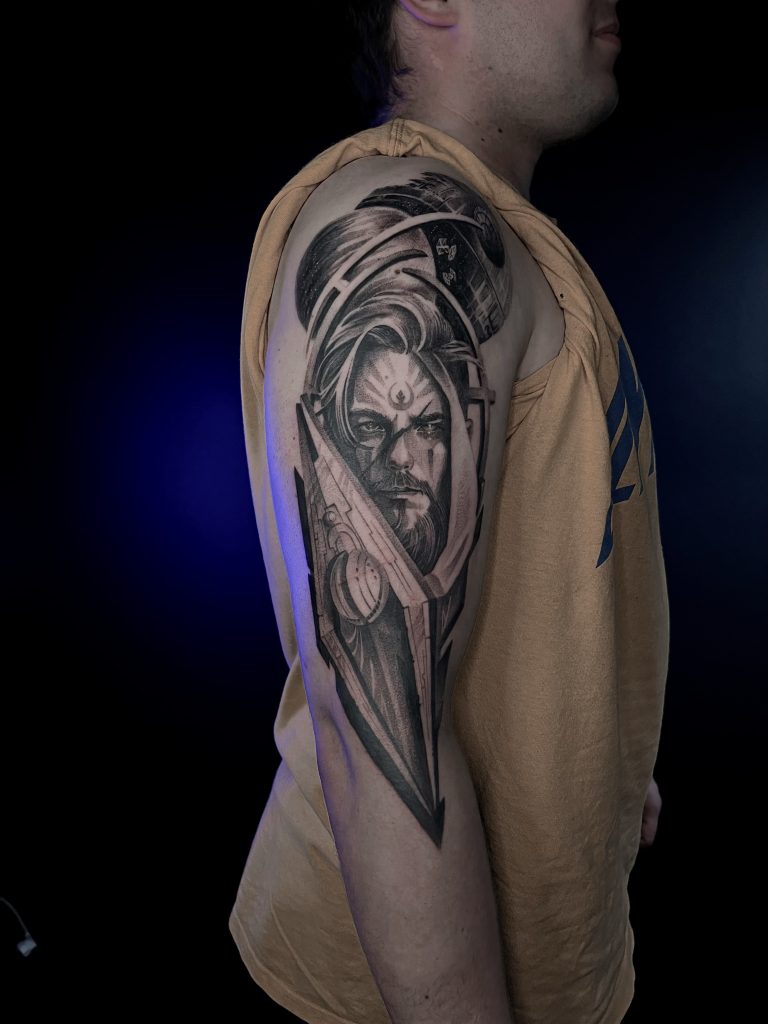 Фотография из портфолио тату-мастера Таты Масленцевой — Black Circle Tattoo