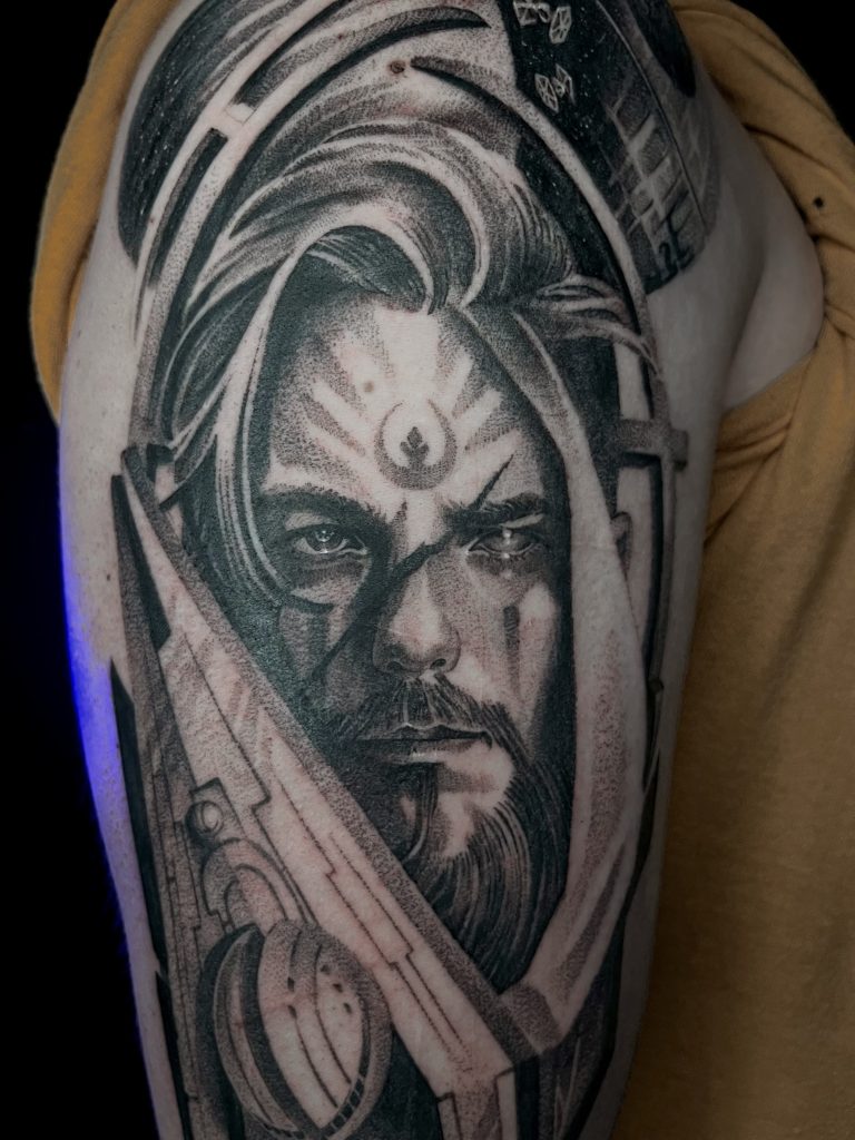 Фотография из портфолио тату-мастера Таты Масленцевой — Black Circle Tattoo