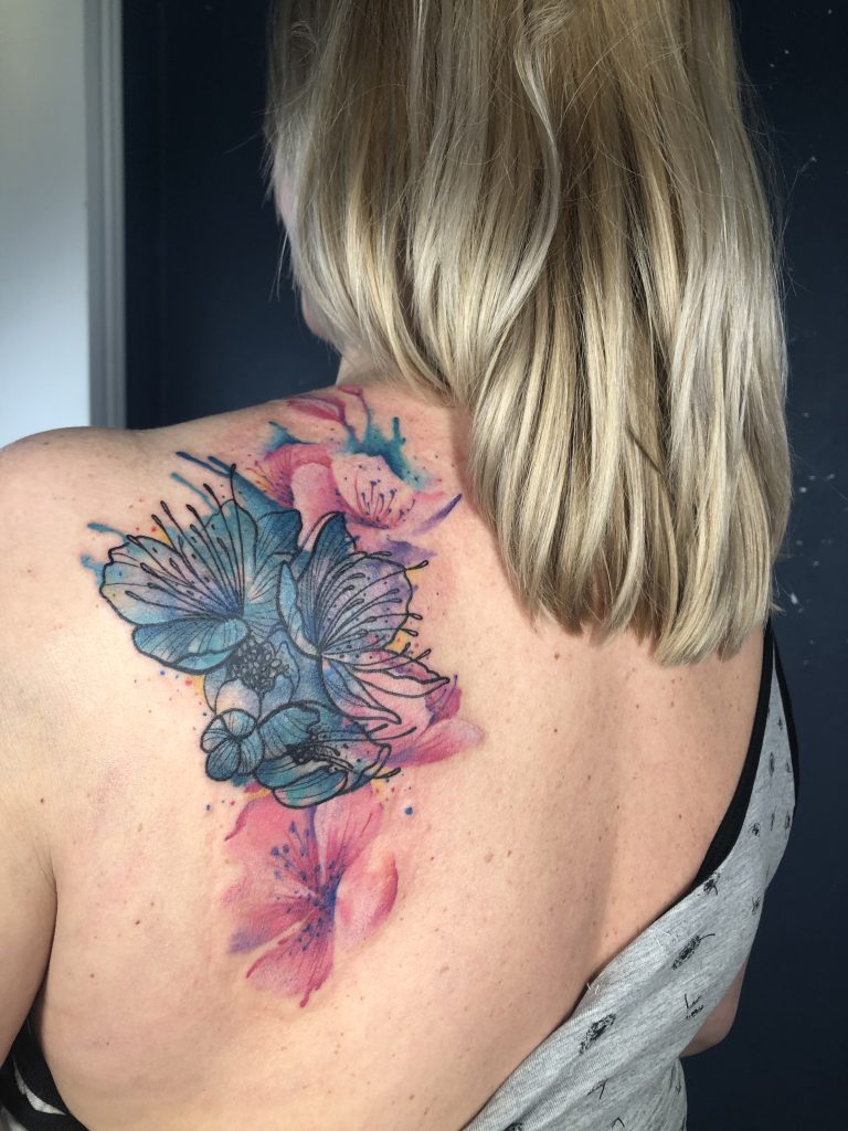 Фотография из портфолио тату-мастера Таты Масленцевой — Black Circle Tattoo