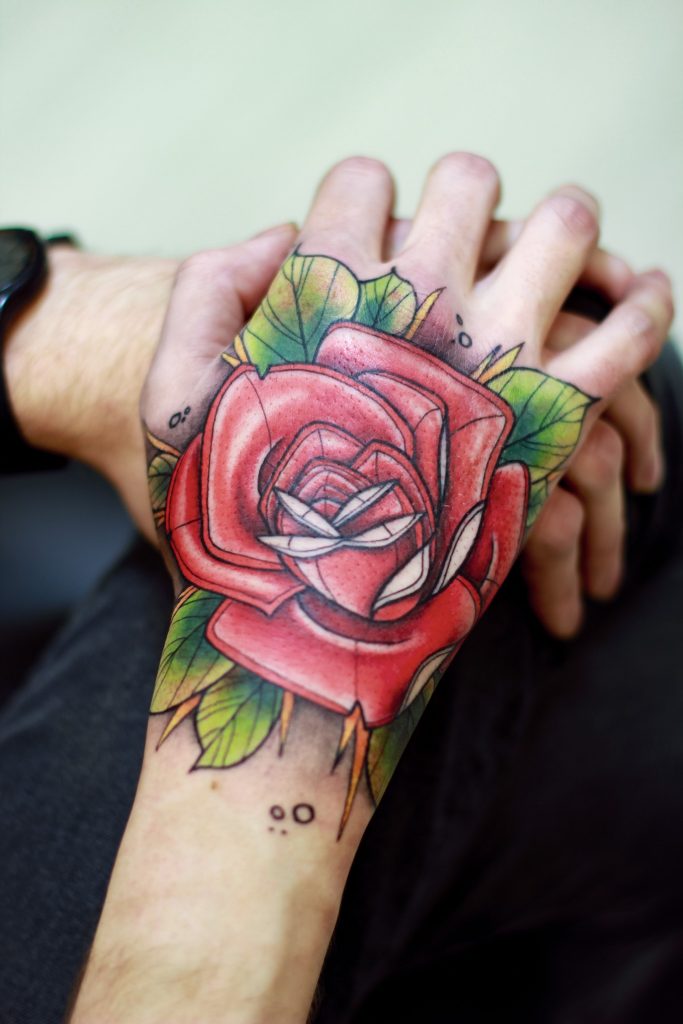 Фотография из портфолио тату-мастера Евгения Ярускина — Black Circle Tattoo