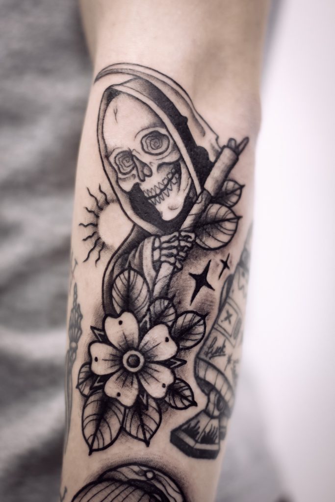Фотография из портфолио тату-мастера Евгения Ярускина — Black Circle Tattoo