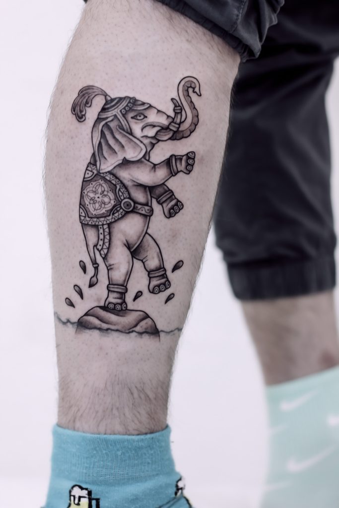 Фотография из портфолио тату-мастера Евгения Ярускина — Black Circle Tattoo