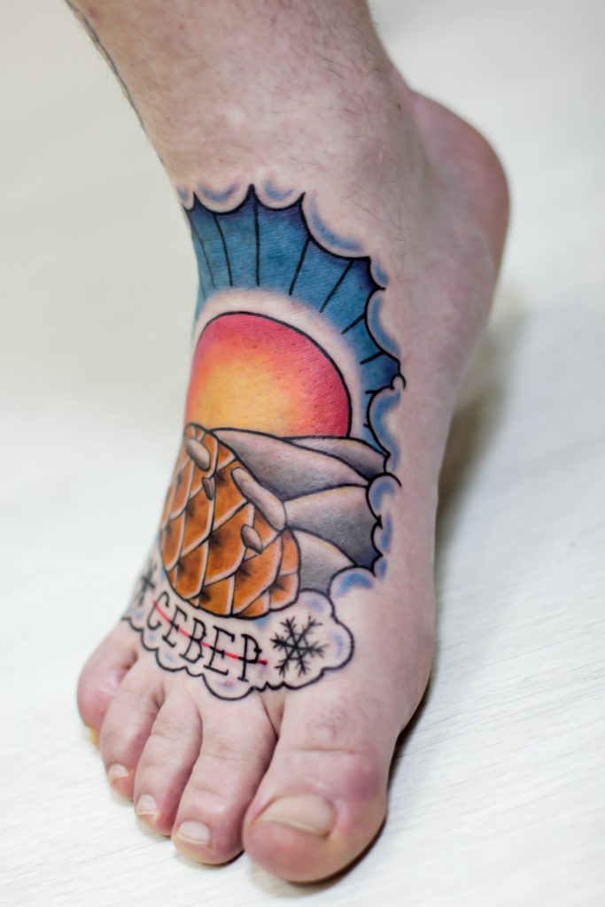 Фотография из портфолио тату-мастера Евгения Ярускина — Black Circle Tattoo