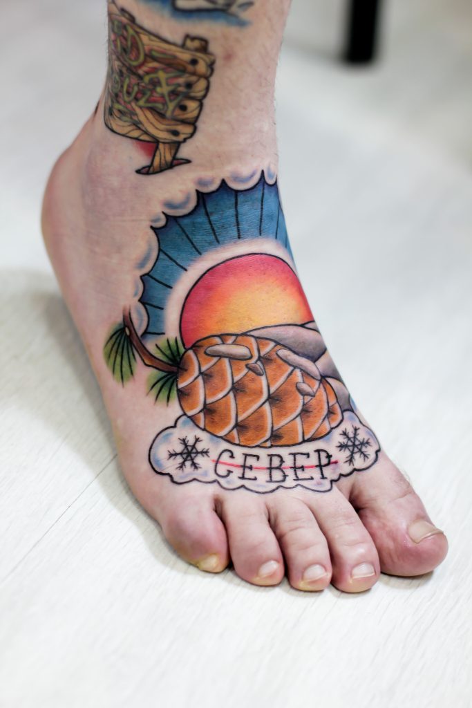 Фотография из портфолио тату-мастера Евгения Ярускина — Black Circle Tattoo