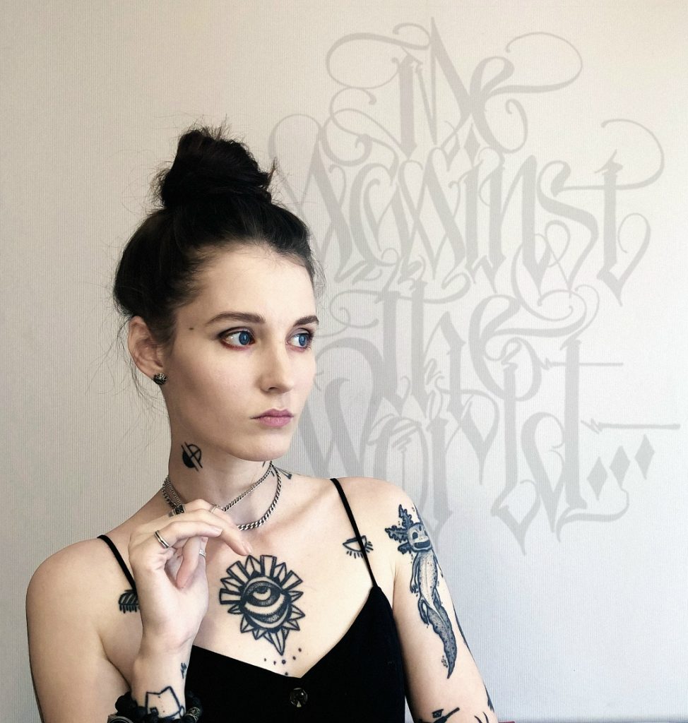Фотография из портфолио тату-мастера Таты Масленцевой — Black Circle Tattoo