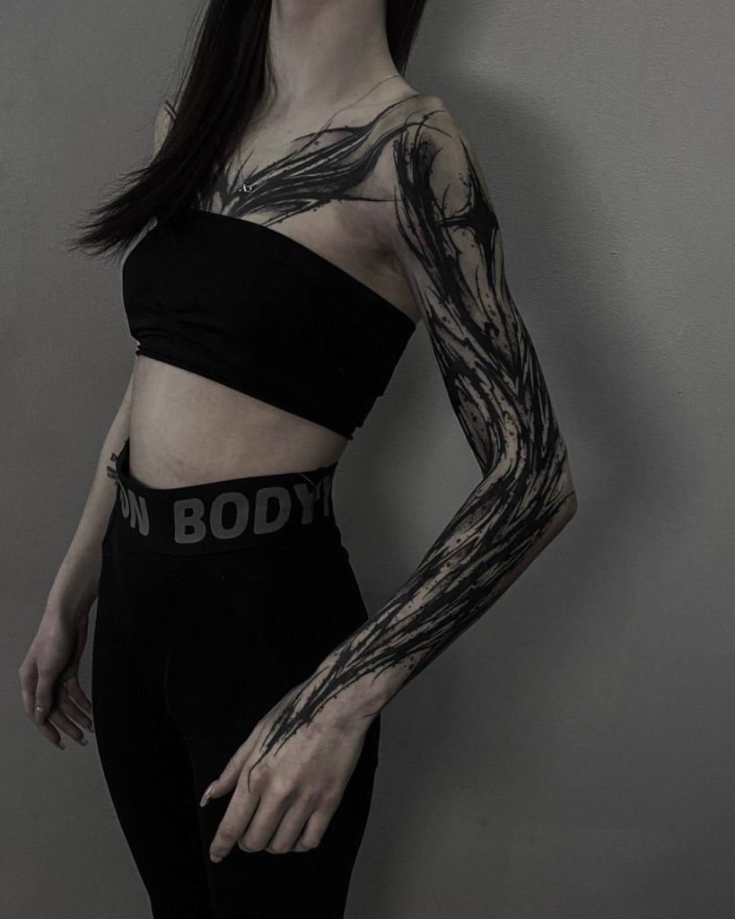 Фотография из портфолио тату-мастера Вани Смирнова — Black Circle Tattoo