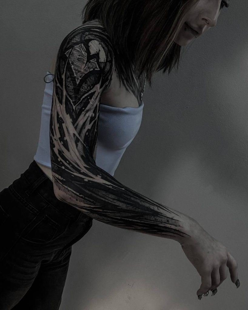 Фотография из портфолио тату-мастера Вани Смирнова — Black Circle Tattoo