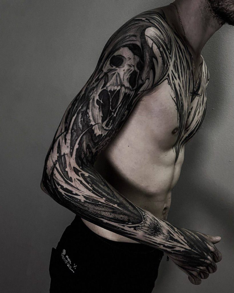 Фотография из портфолио тату-мастера Вани Смирнова — Black Circle Tattoo